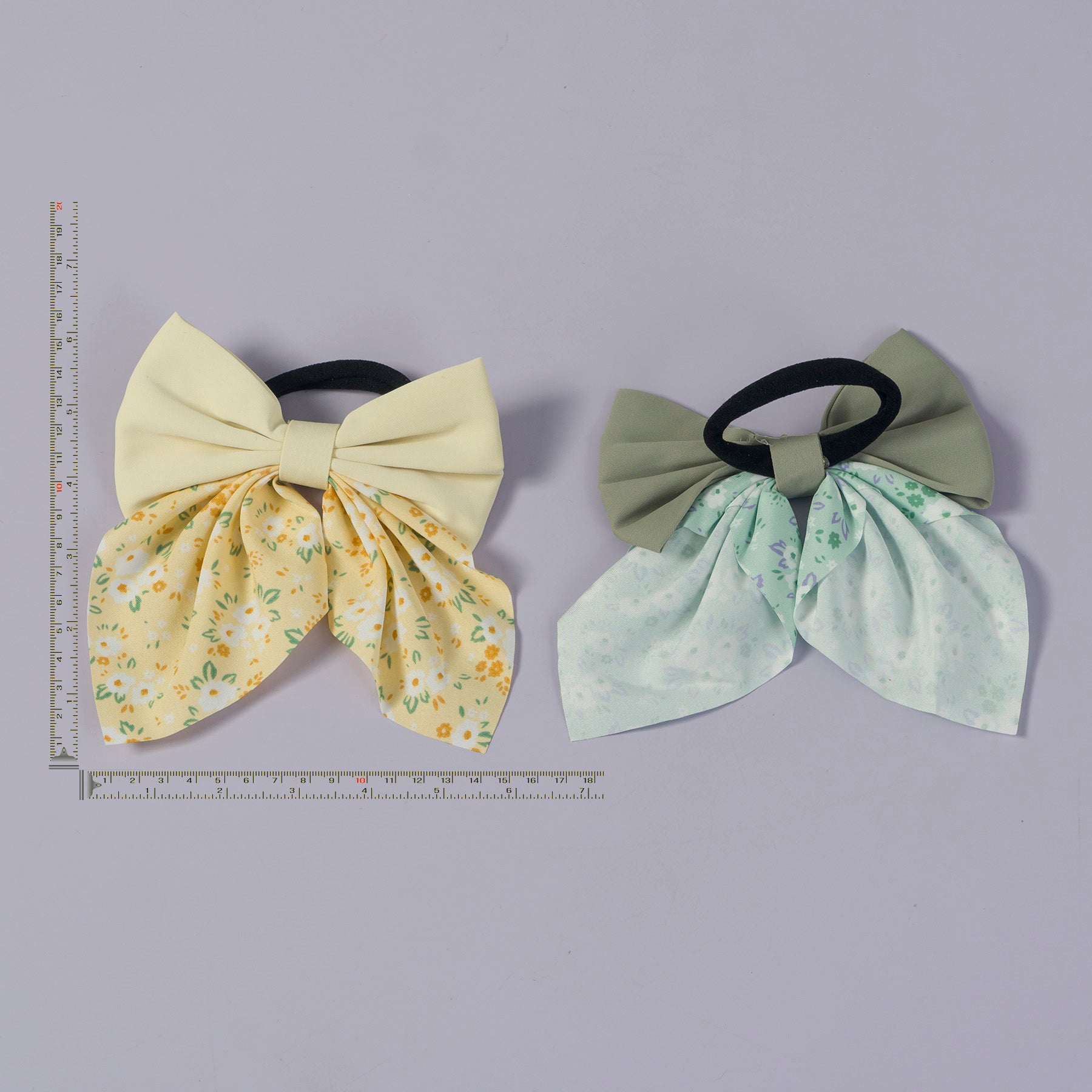 Floral Hair bow (Hair tie) - UBK3039