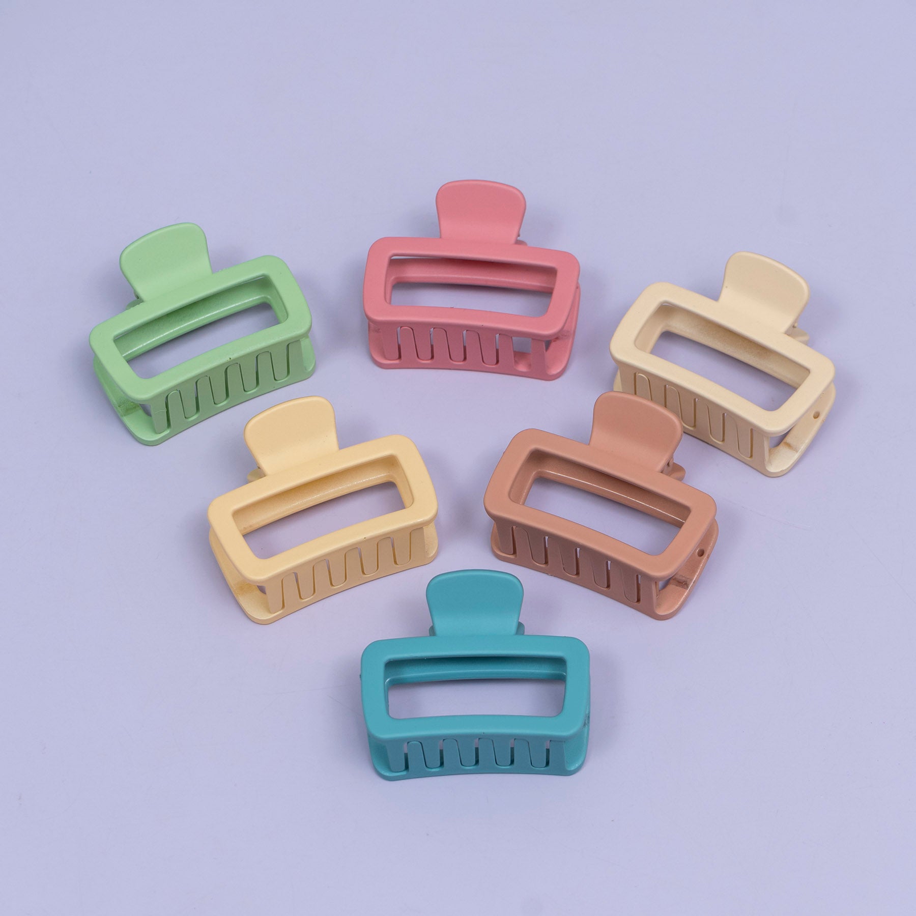 Matte Rectangle Hair Claw – UBK3749