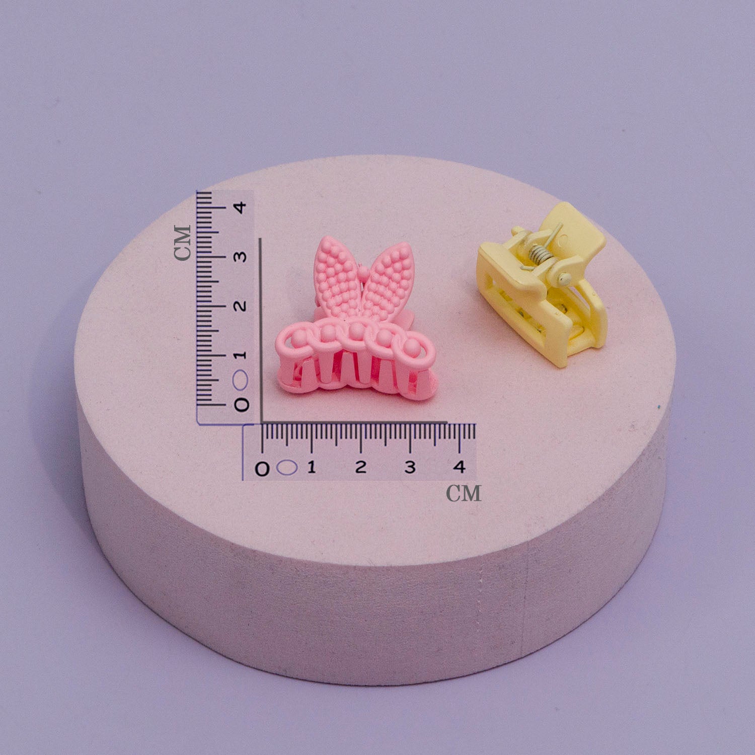 Mini matte hair claw zipper (Pack of 15) - UBK2853