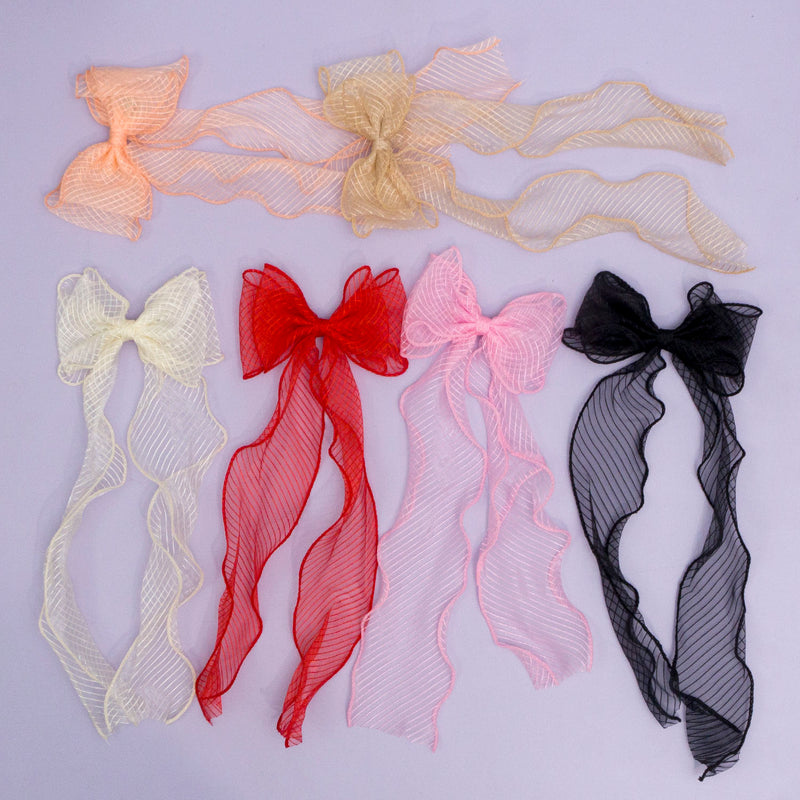 Organza Bow hair pins  – UBK2856