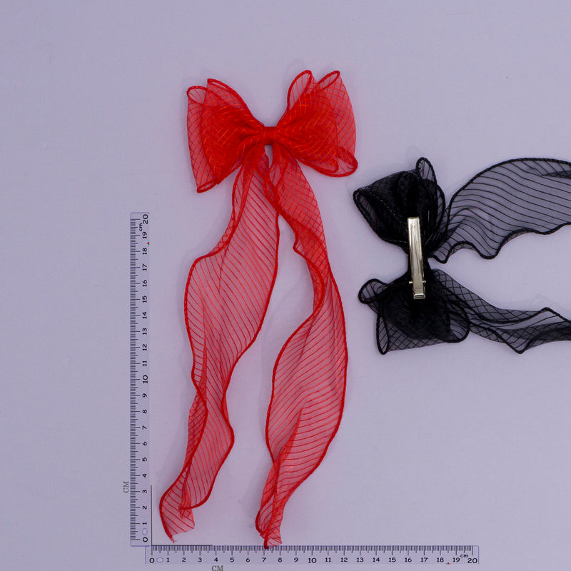 Organza Bow hair pins  – UBK2856