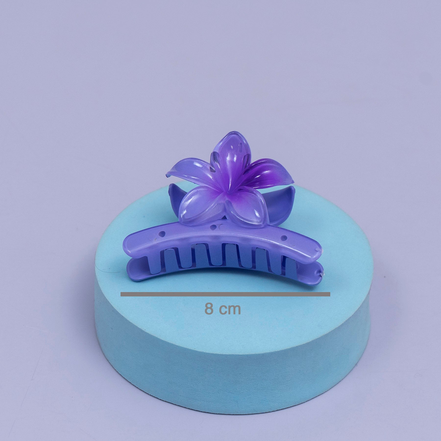 Glossy Gradient Floral Hair Claw – UBK3754