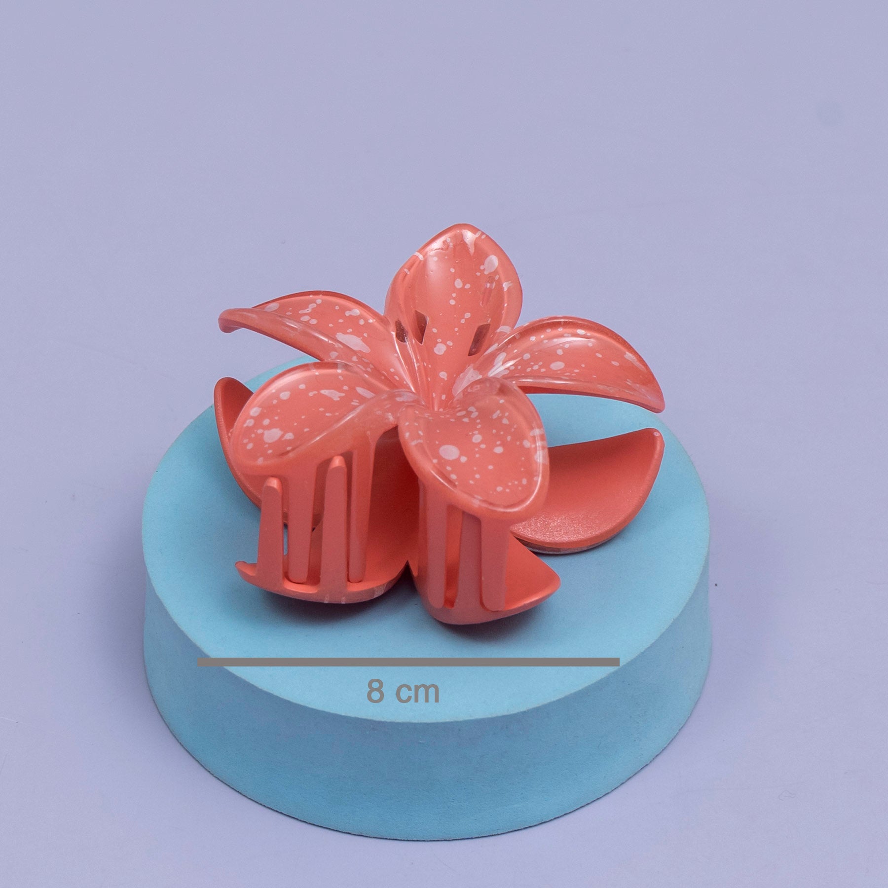 Glossy Splash Floral Hair Claw – UBK3755