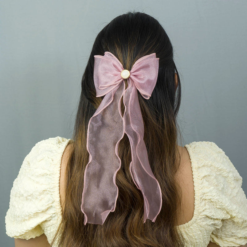 Organza Bow hair pins  – UBK2857