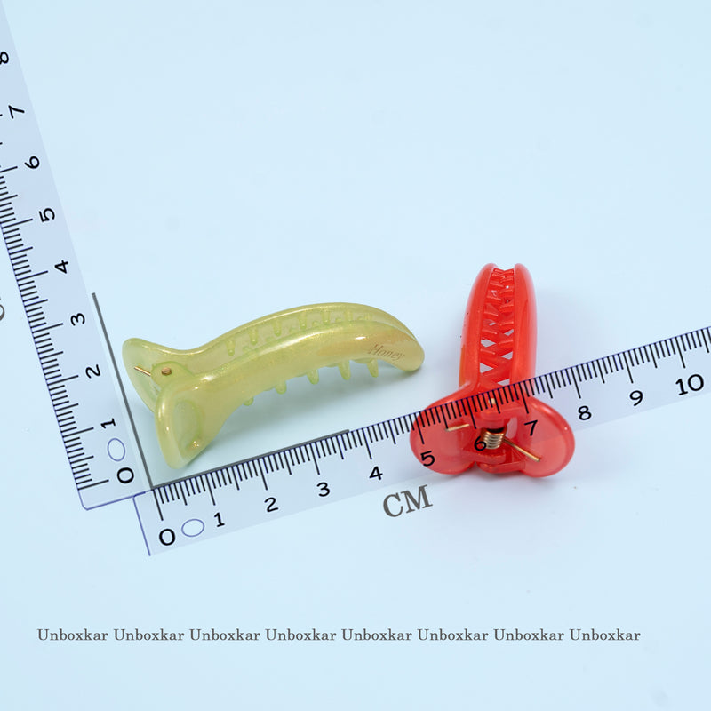 Glitter Korean quality Banana claw clip - UBK1973