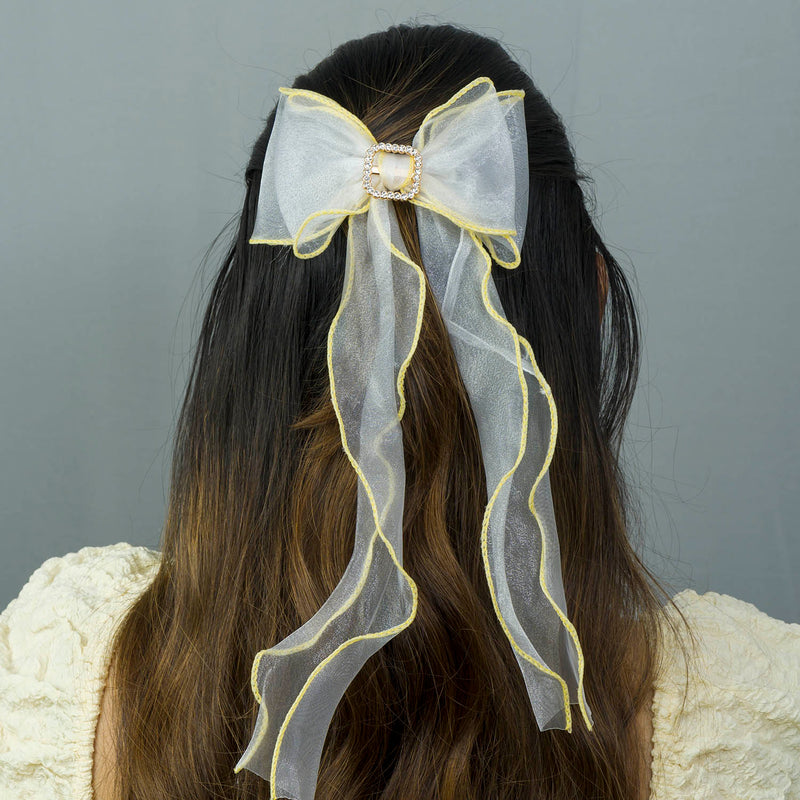 Organza Bow hair pins  – UBK2859