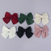 Strip Hair bow (Hair pin) - UBK3040
