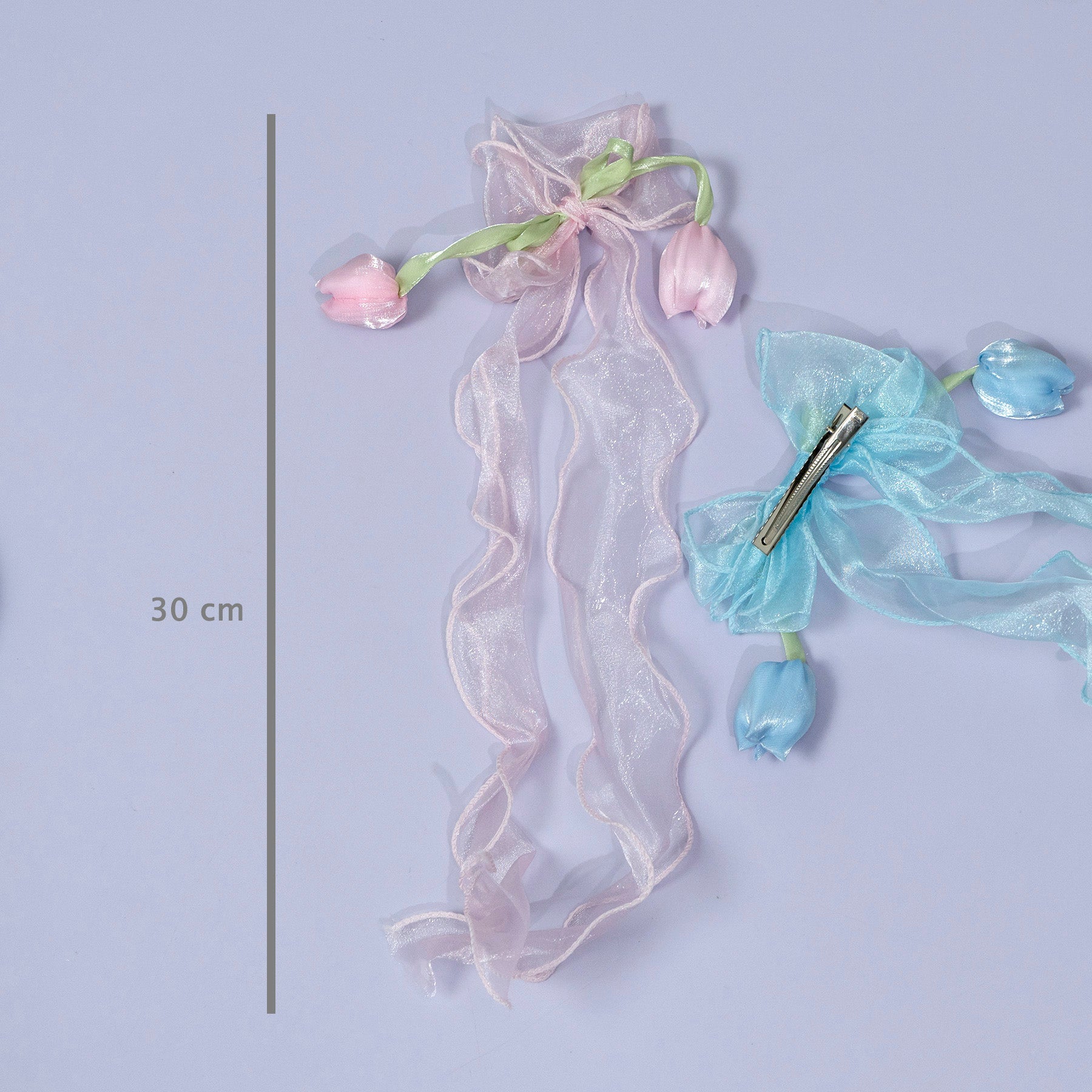 Tulip Ribbon Hair Clip – UBK3367