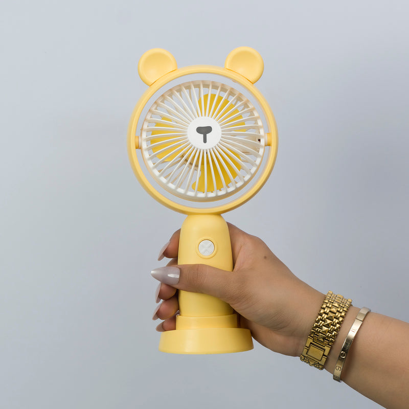 Mini Hand & Desk Fan with Mobile Holder - UBK3006