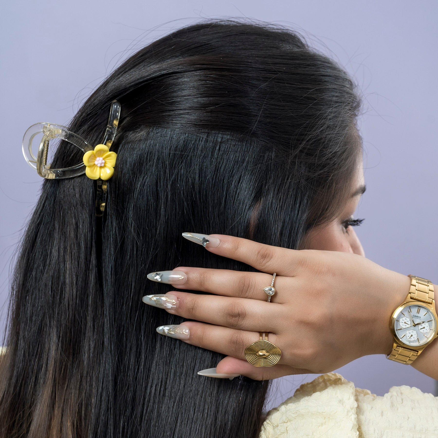 Mini Flower Hair Claw – UBK3828