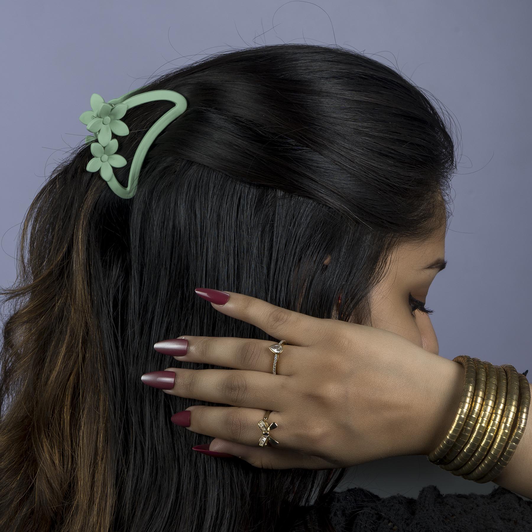 Matte Hair Claw (Pack of 3)  – UBK3275