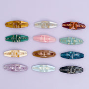 Marble Finish barrettes - UBK2864