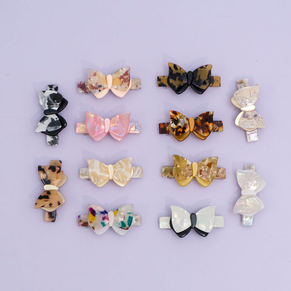 Marble Finish barrettes - UBK2869