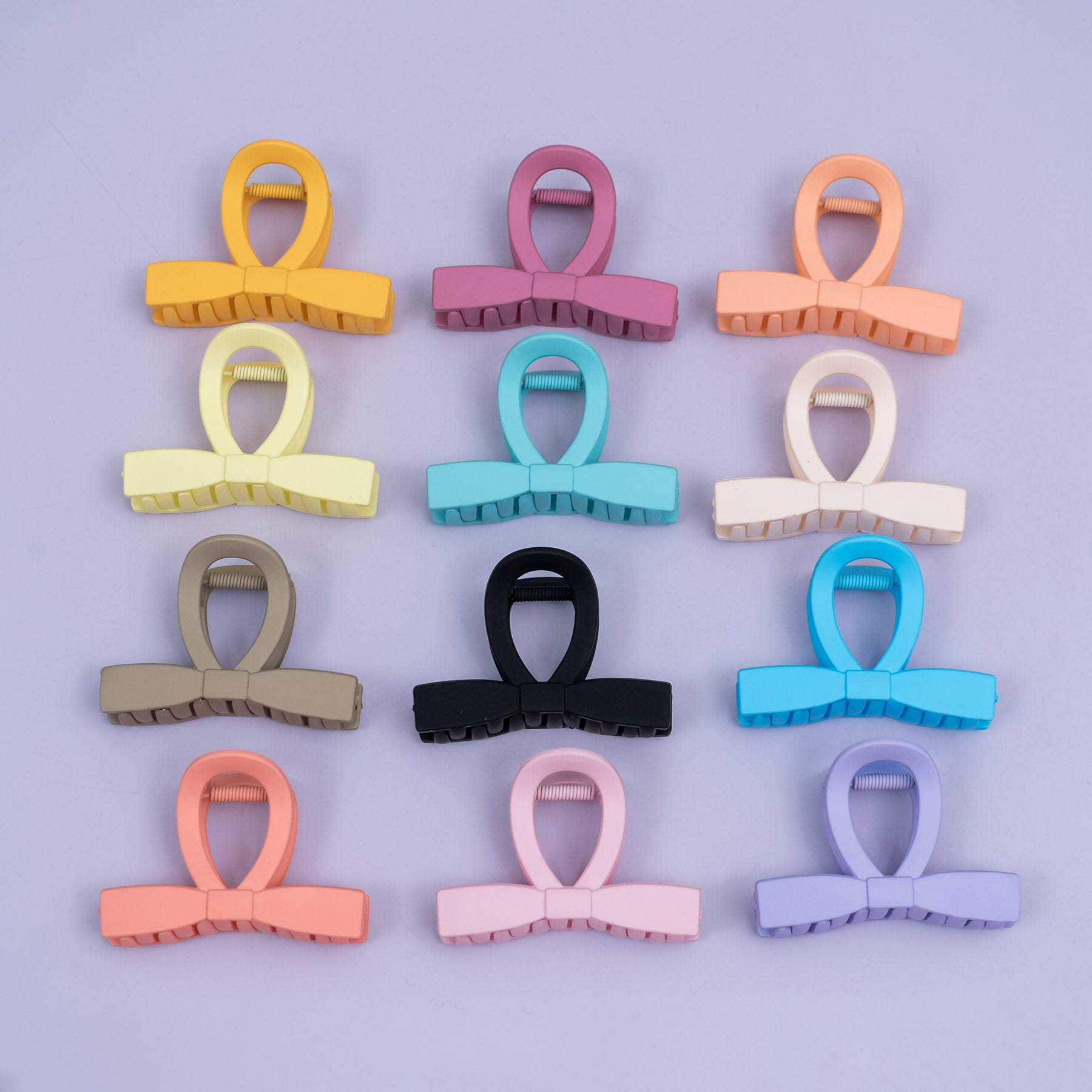 Bow Shape Matte Hair Claw – UBK3767