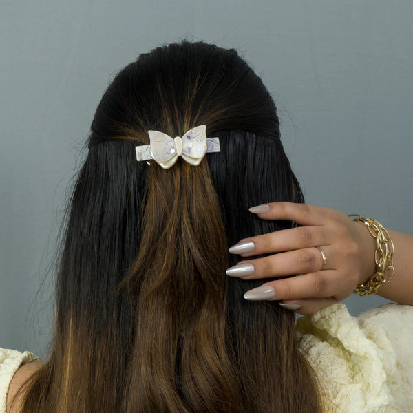 Marble Finish barrettes - UBK2869
