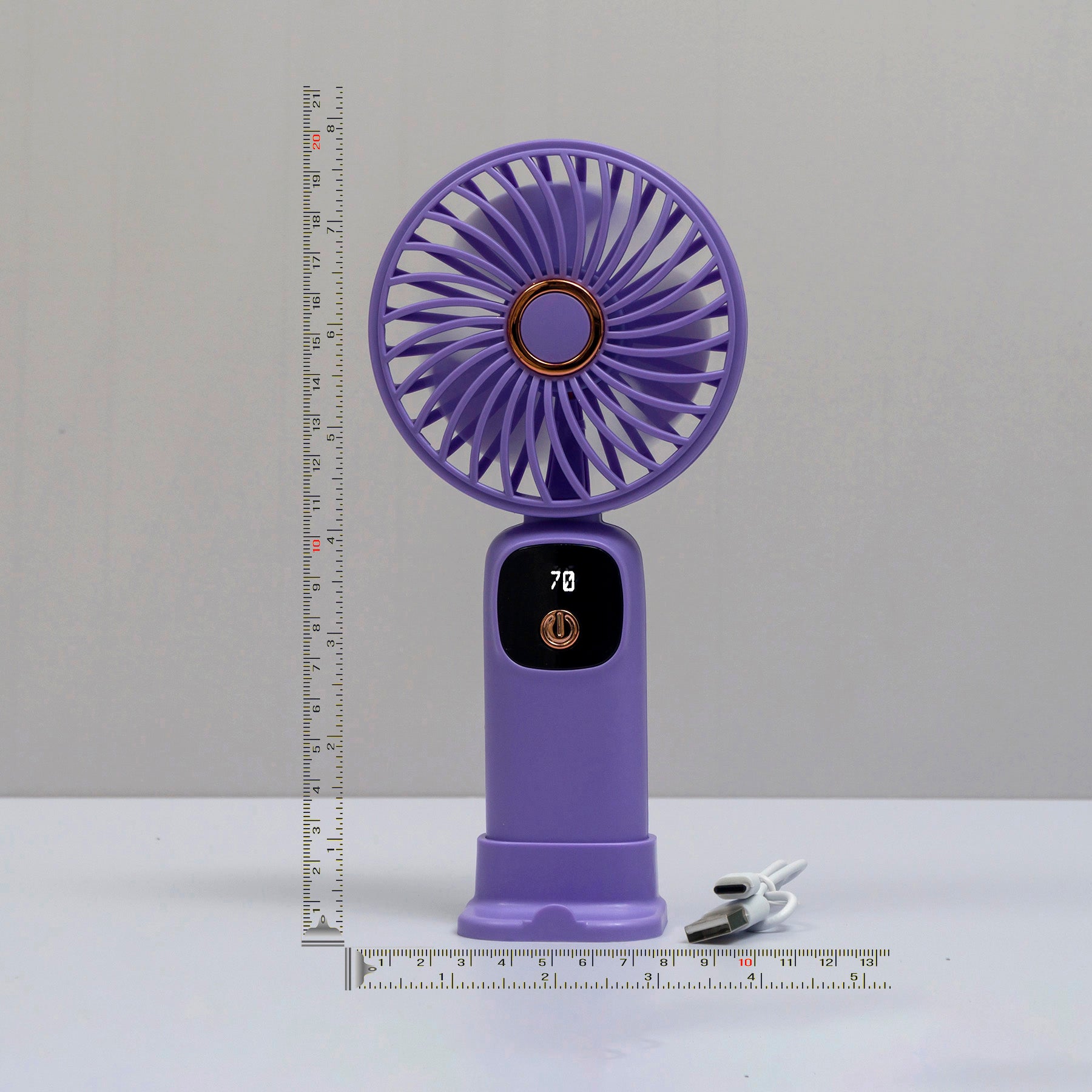Mini Hand & Desk Fan with Mobile Holder - UBK3007