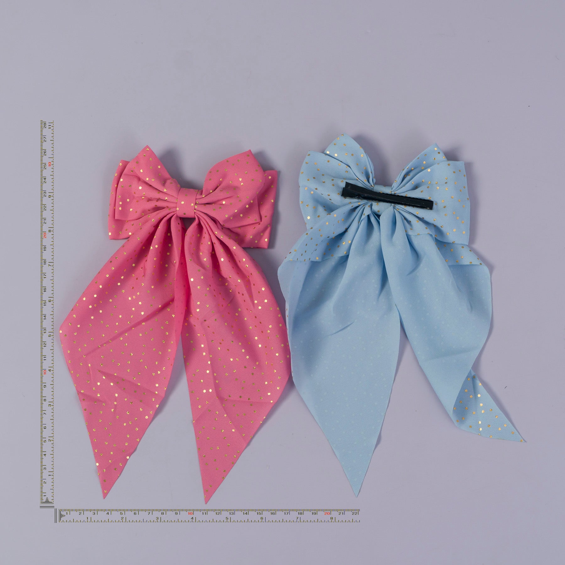 XL glitter Hair bow (Hair pin) - UBK3041