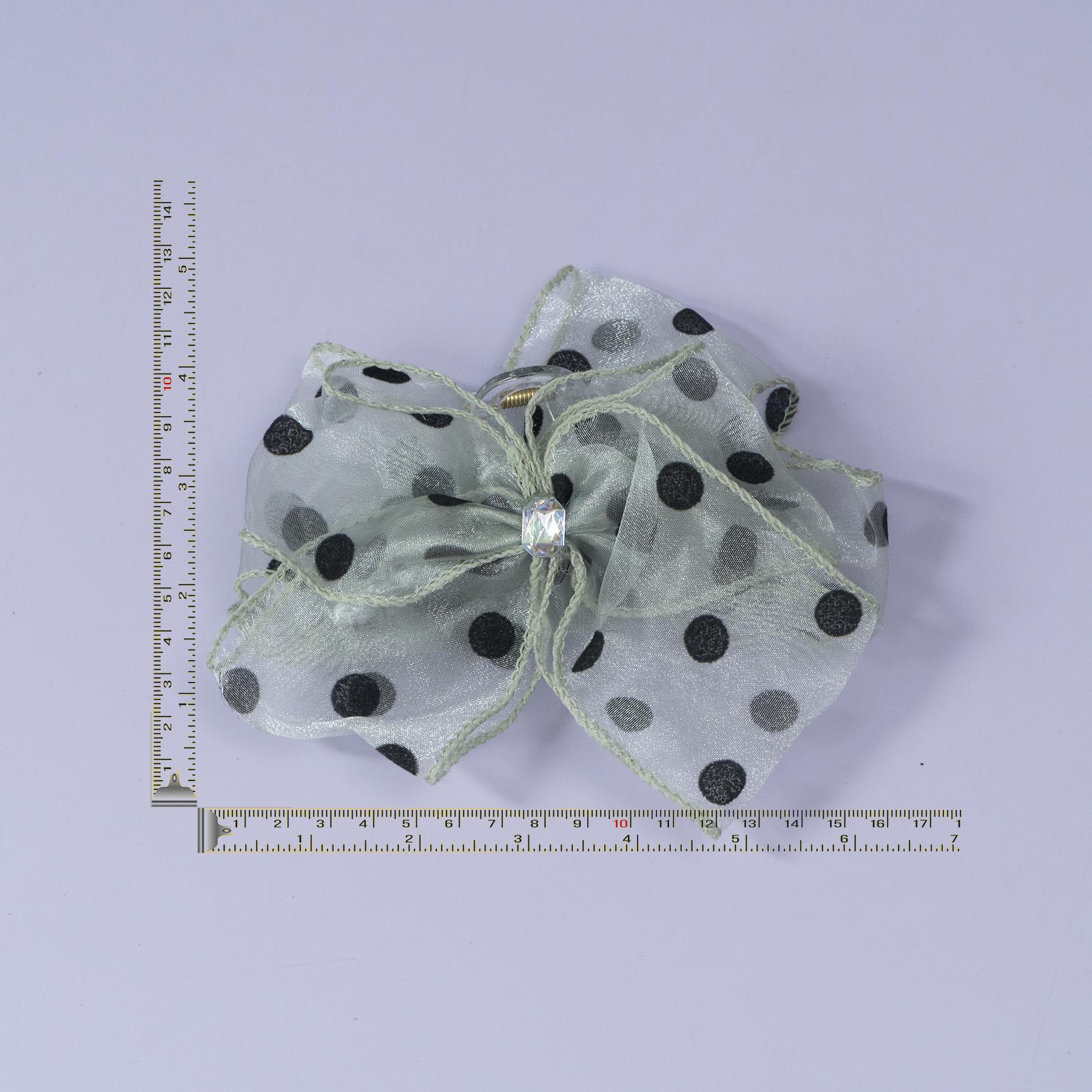 Polka Dot Bow Hair Claw – UBK3321