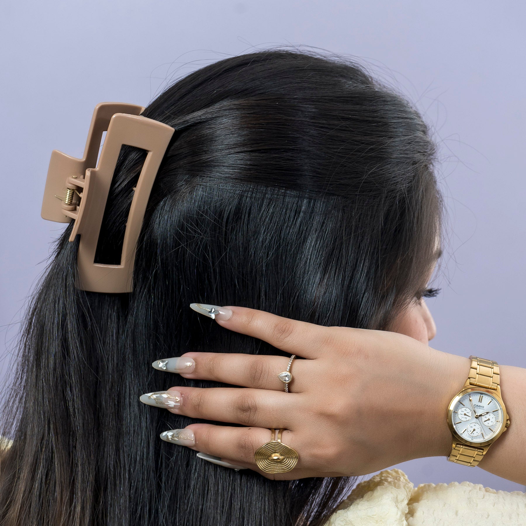 Unbreakable Rectangle Hair Claw – UBK3829