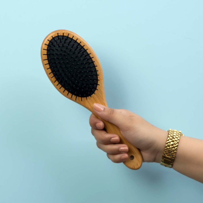 Korean Style wooden Hair Brush - UBK2620