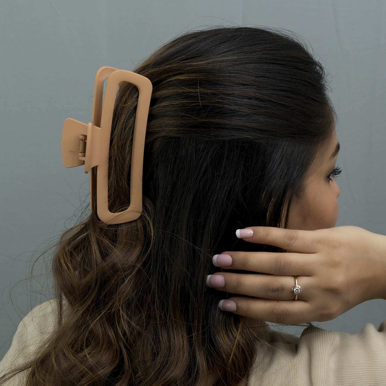 XL Matt hair claw - UBK2711