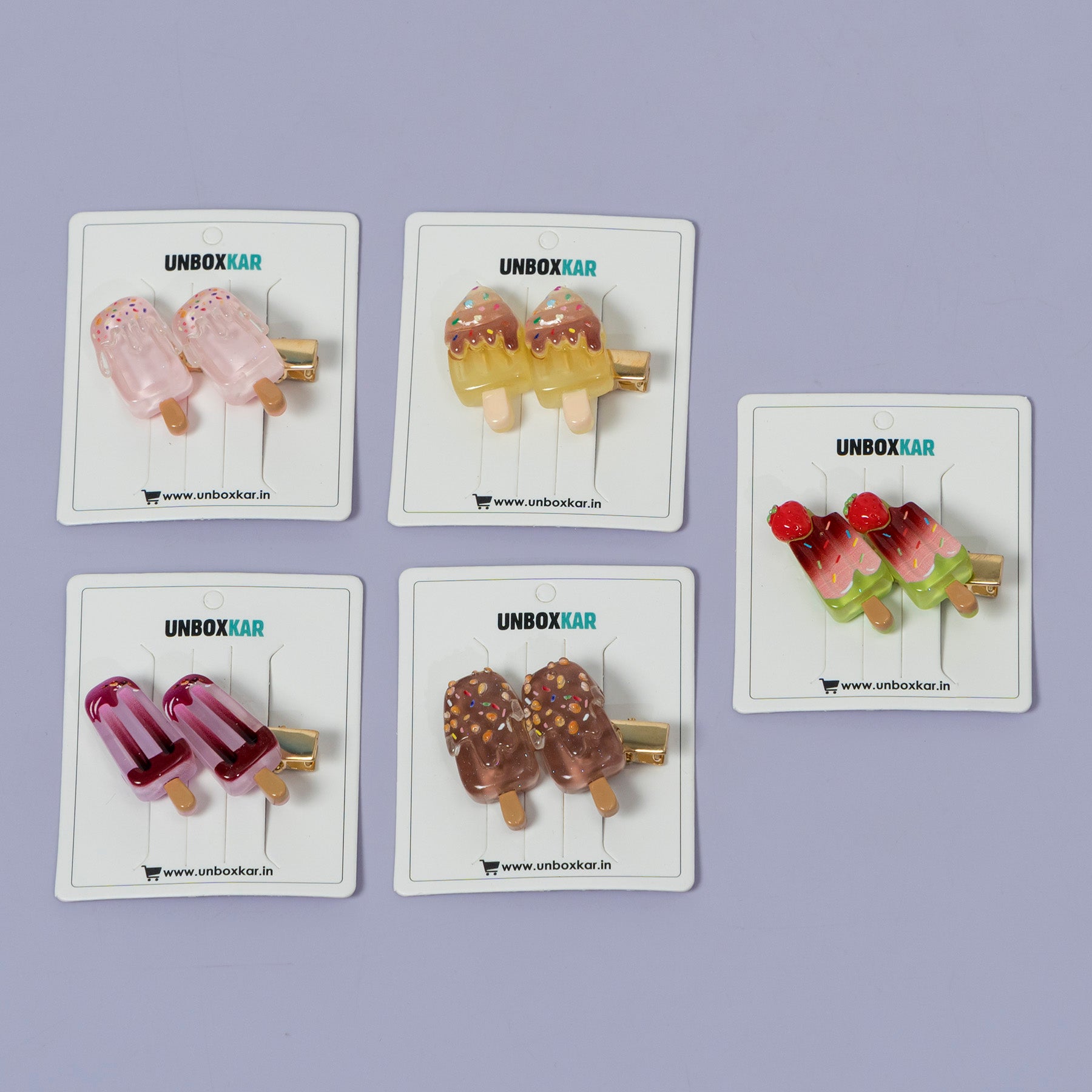 Cute Ice Popsicle Hair Pins – UBK3432