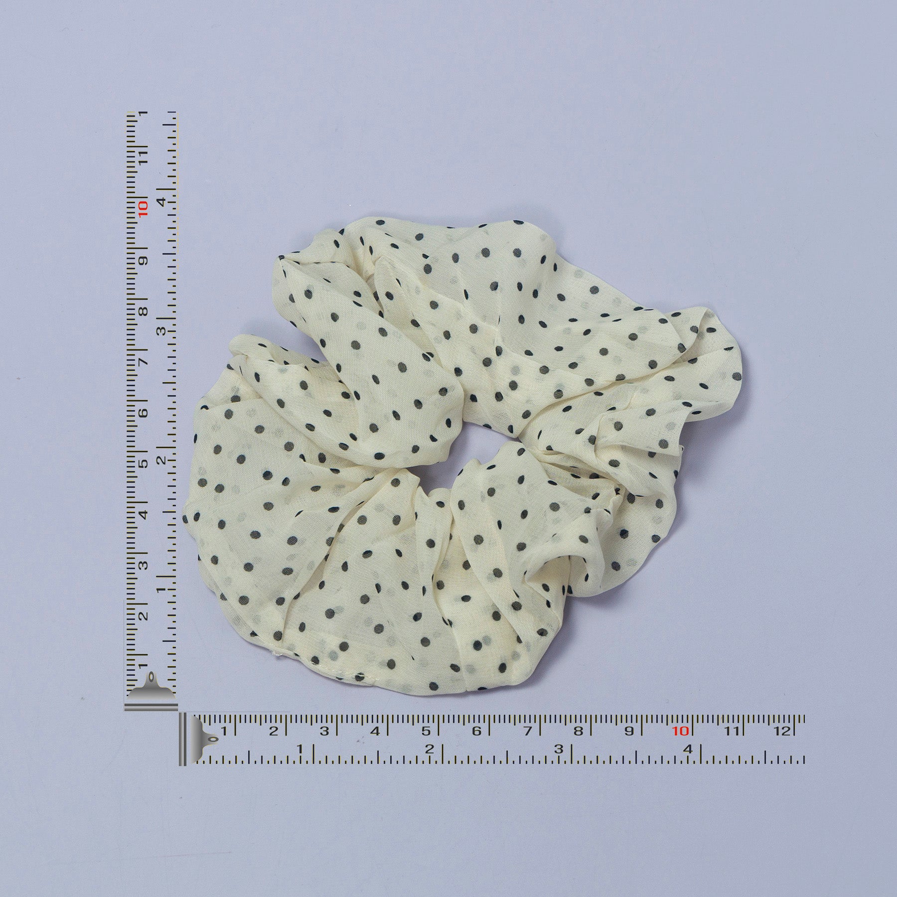 Polka Dot Chiffon Hair Scrunchie – UBK3102