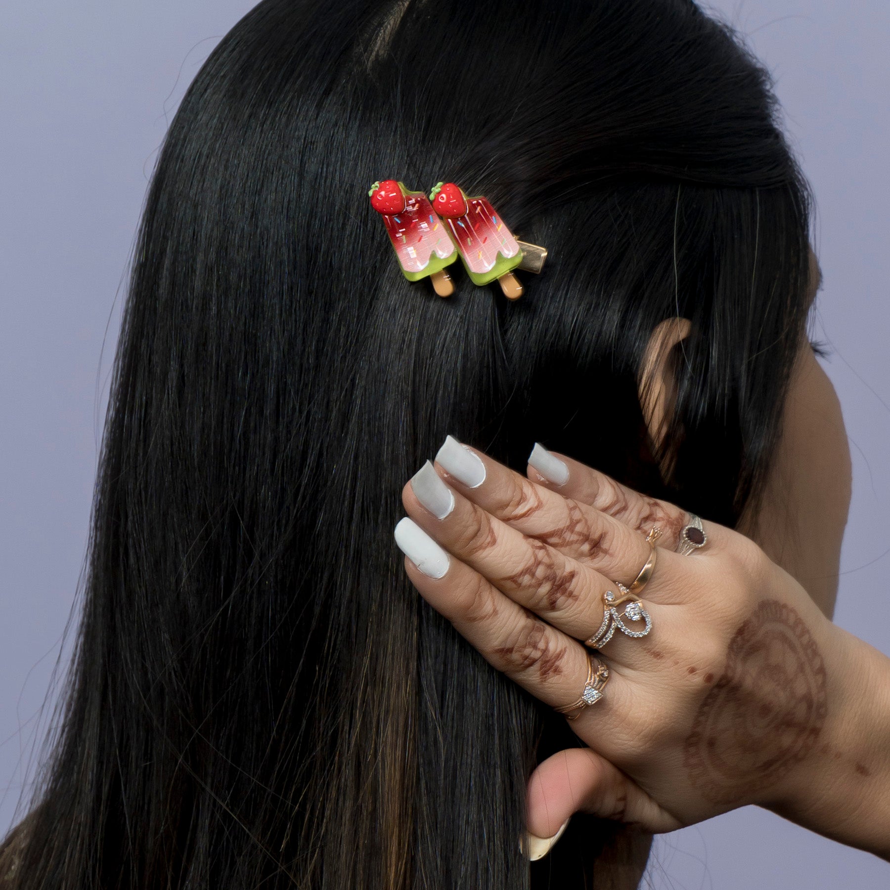 Cute Ice Popsicle Hair Pins – UBK3432