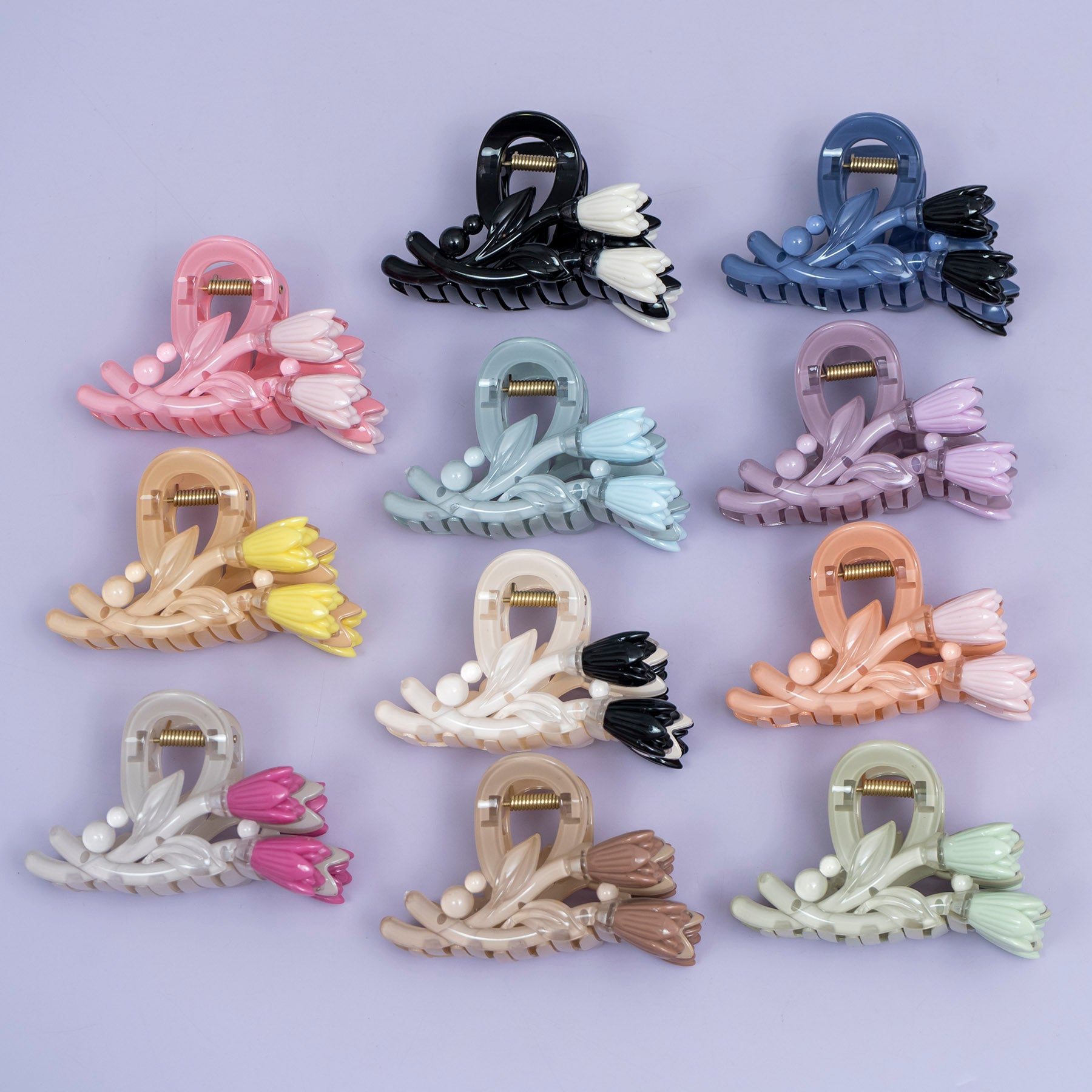 Tulip Flower Hair Claw – UBK3769