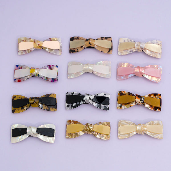 Marble Finish barrettes - UBK2874