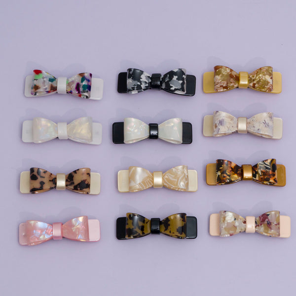 Marble Finish barrettes - UBK2876