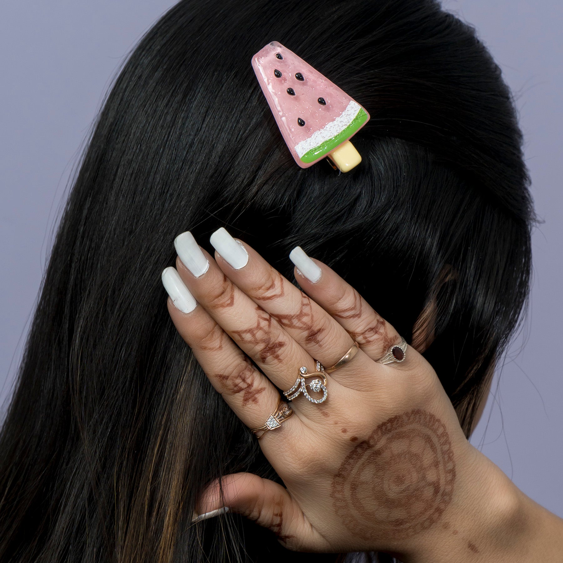Watermelon Slice Hair Clip – UBK3438