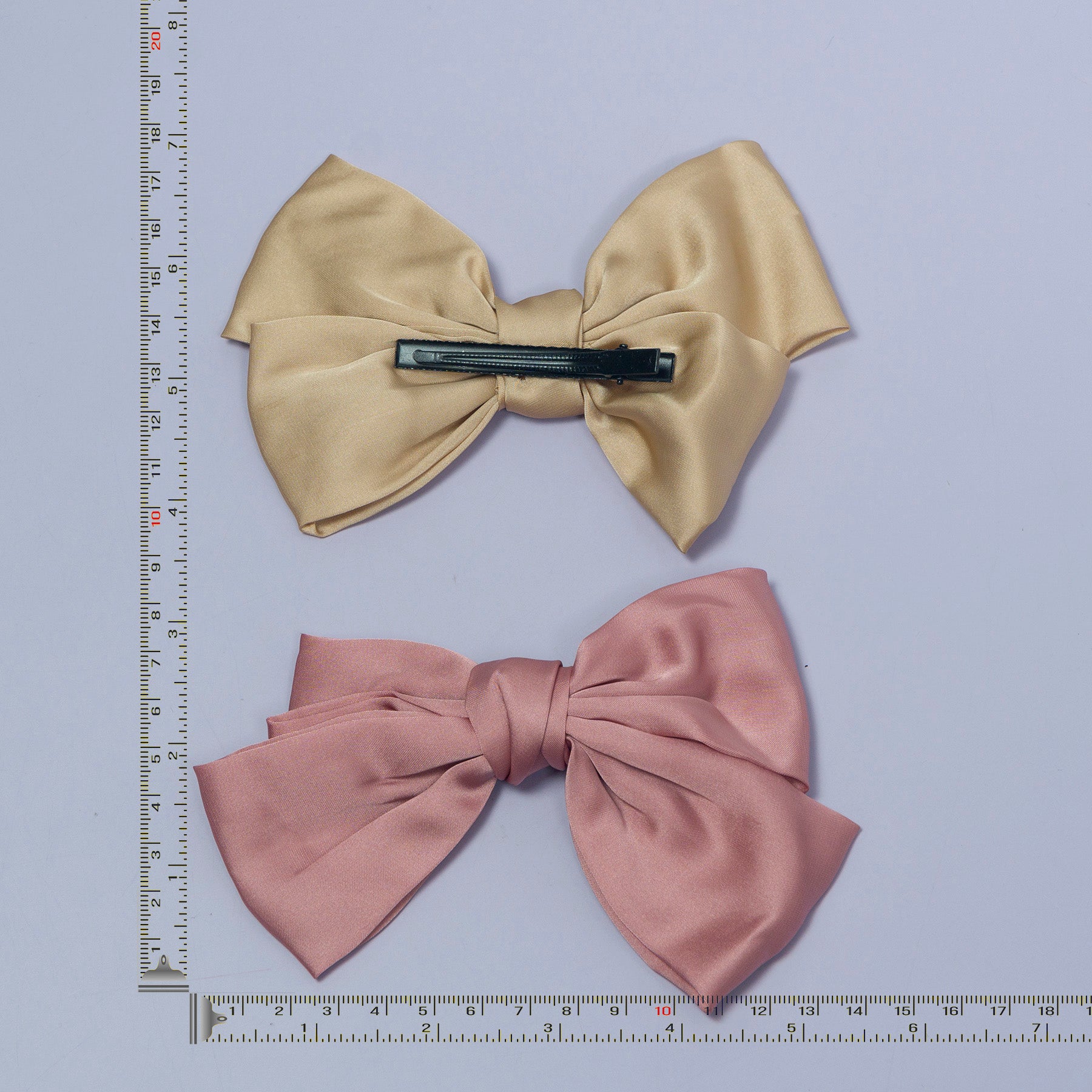Solid Satin Bow Hair Clip – UBK3112