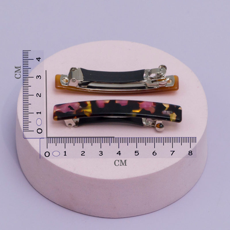 Marble Finish barrettes - UBK2881