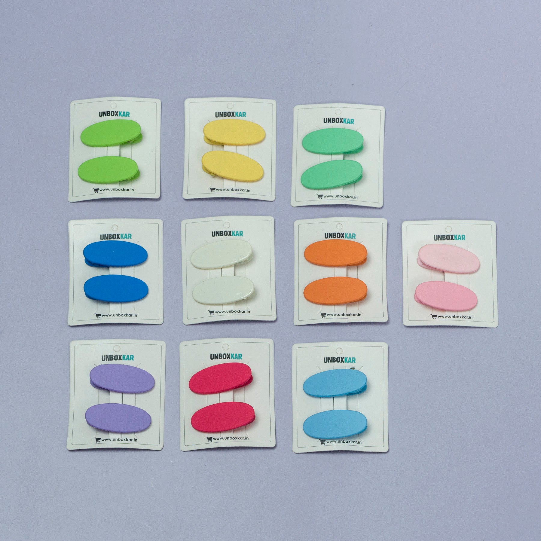 Matte Solid Hair Clip Set (2 pcs) – UBK3116