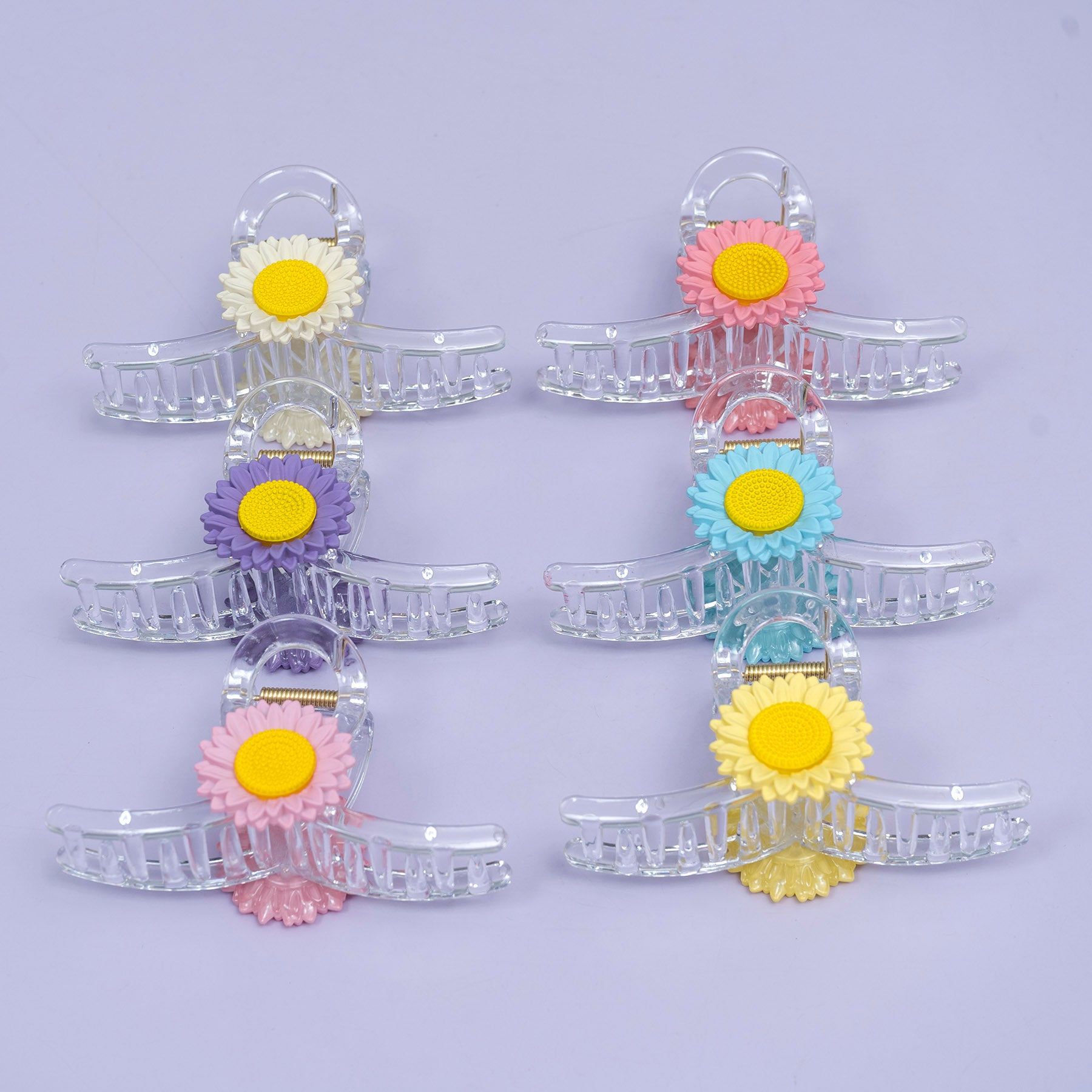 Transparent Daisy Hair Claw – UBK3780