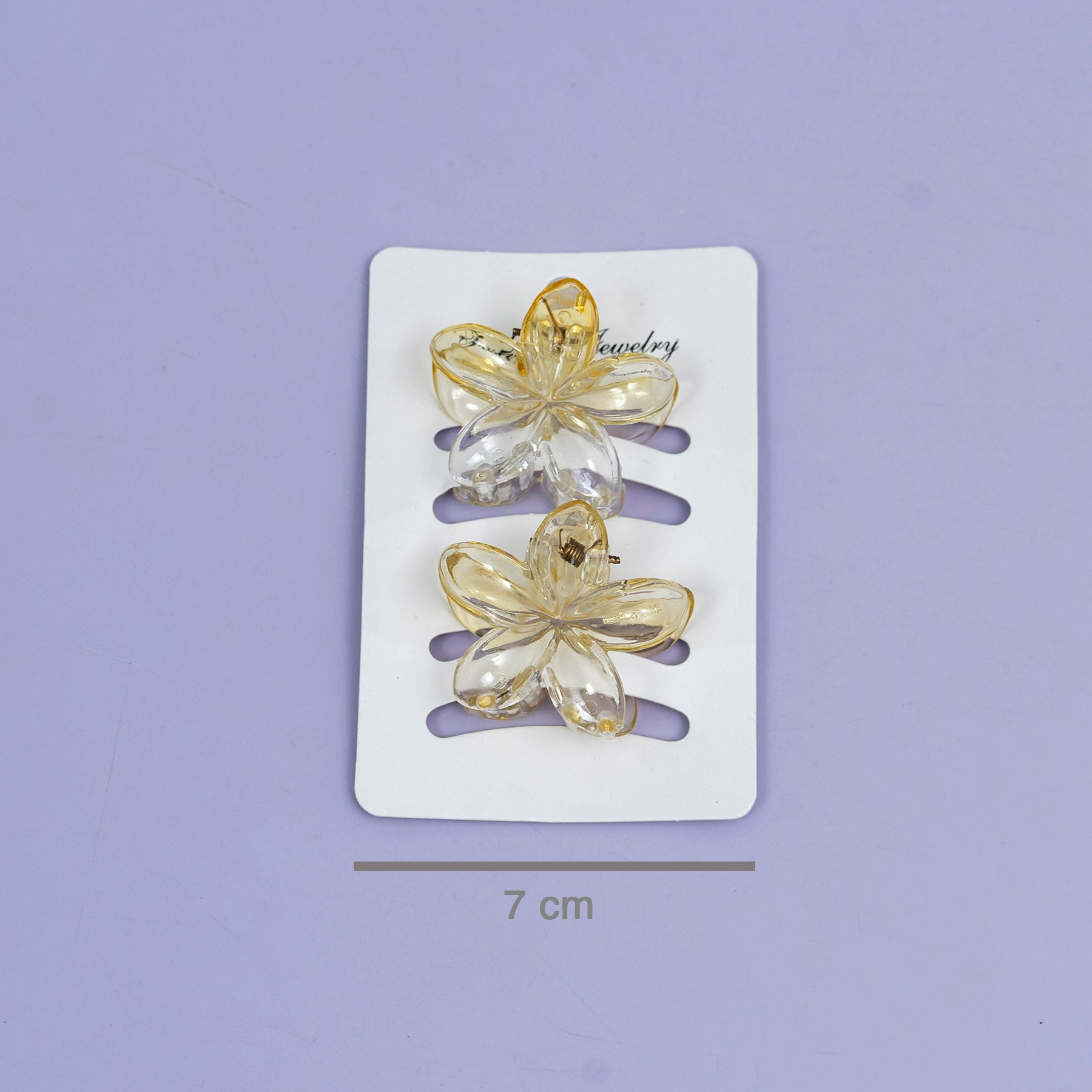 Glossy Mini Flower Hair Claw (Set of 2) – UBK3781