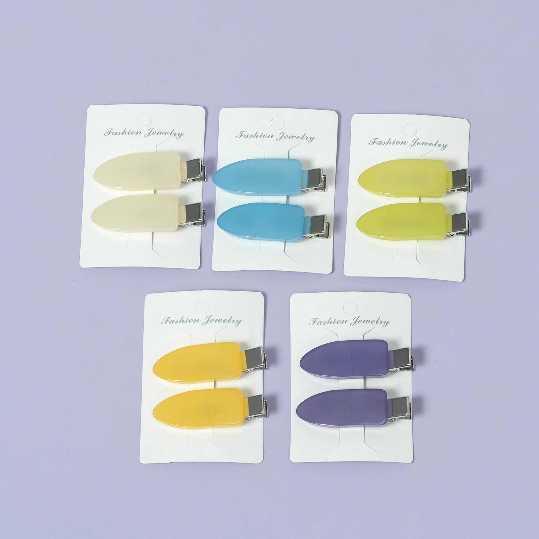 Solid Pastel Mini Hair Clips – UBK3446