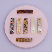 Marble Finish barrettes - UBK2885