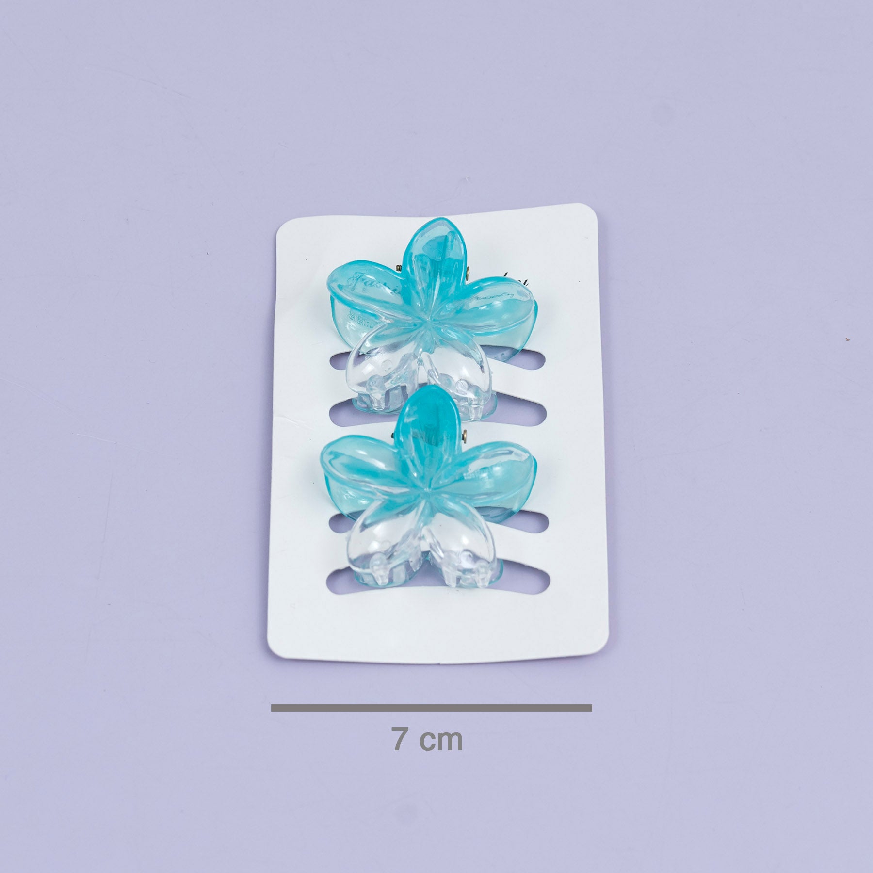 Transparent Flower Hair Claw (Set of 2) – UBK3783