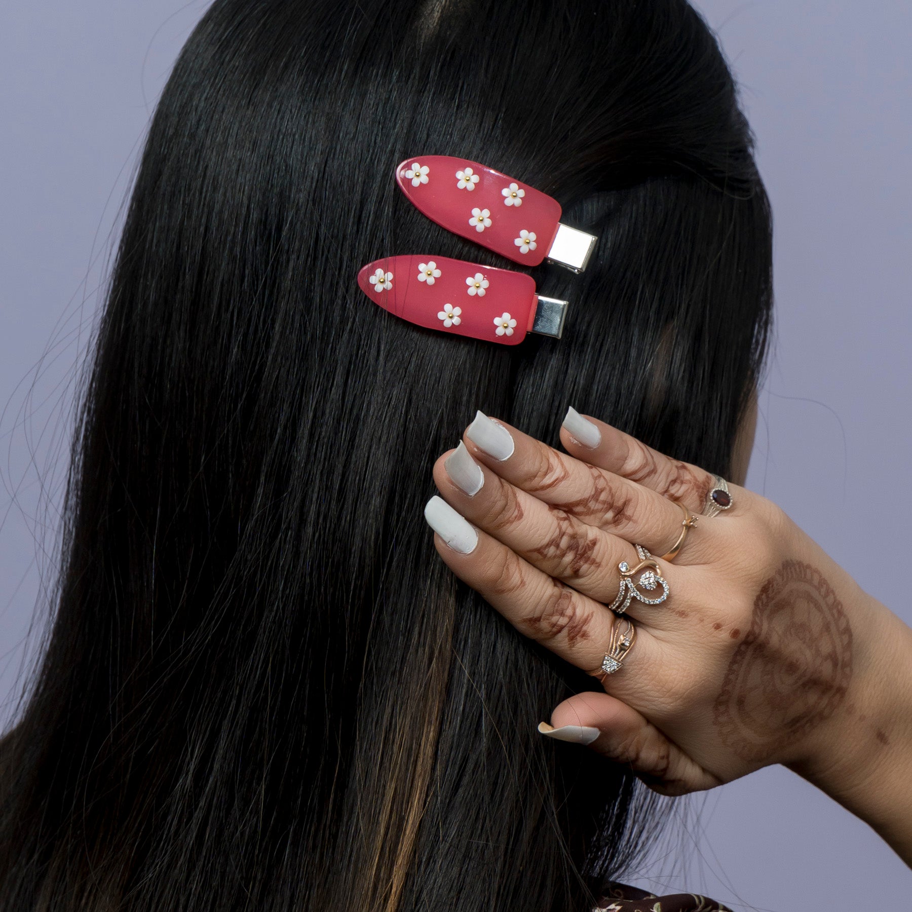 Matte Daisy Hair Clips – UBK3447