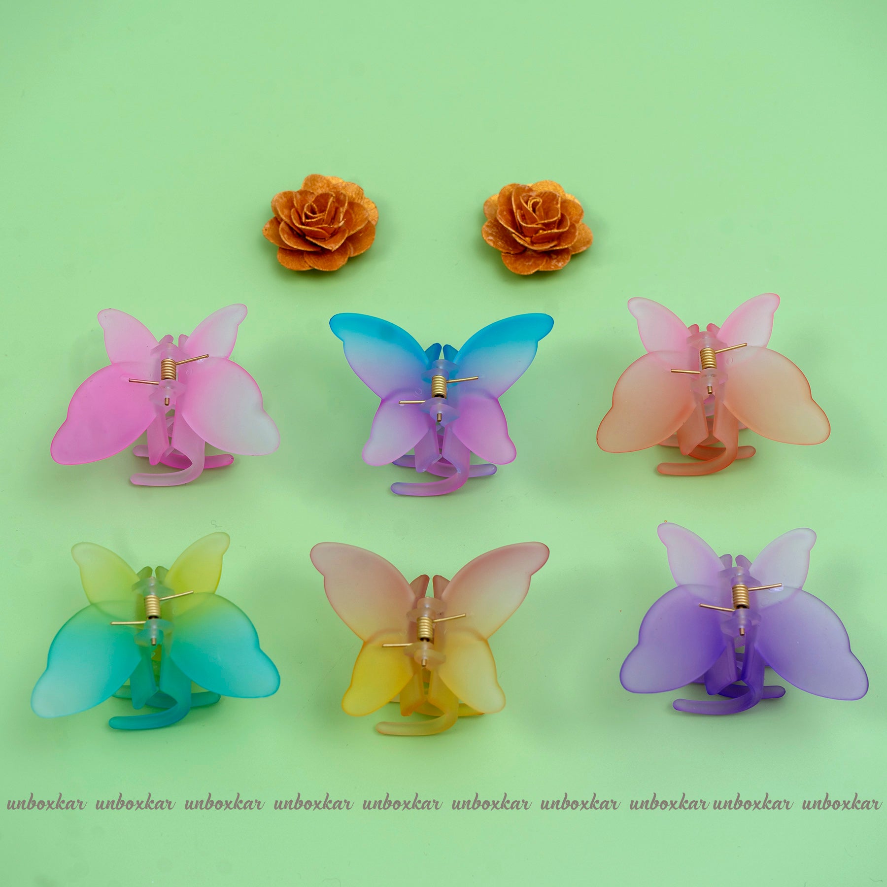Matt Butterfly Hair Claw - UBK1762
