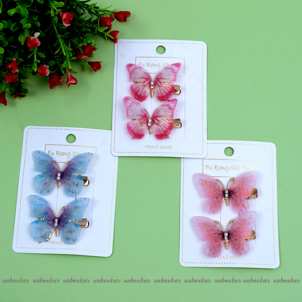 Butterfly hair pins ( 2 pcs ) - UBK1766