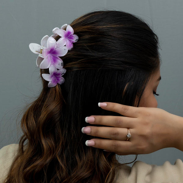 Hawaii flower hair claw - UBK2713