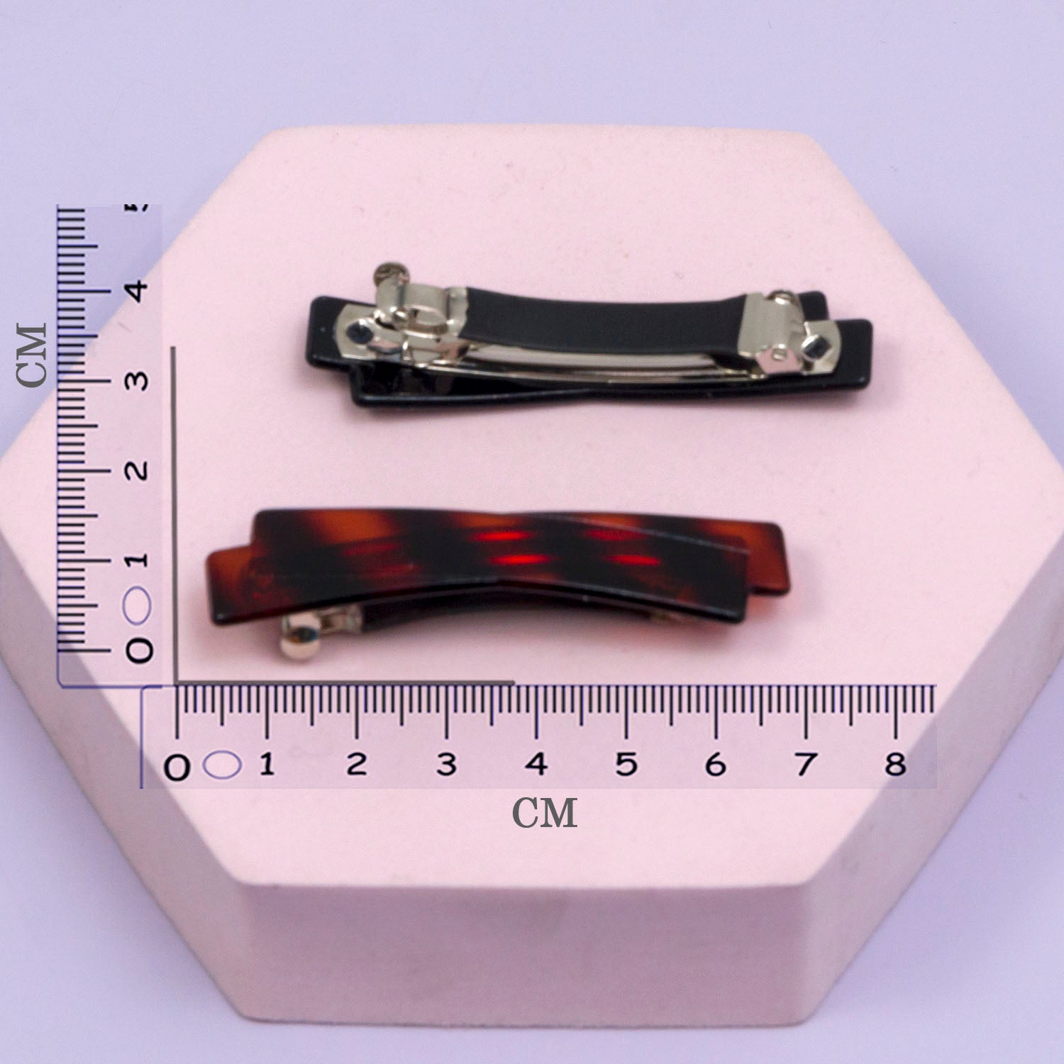 Marble Finish barrettes - UBK2890