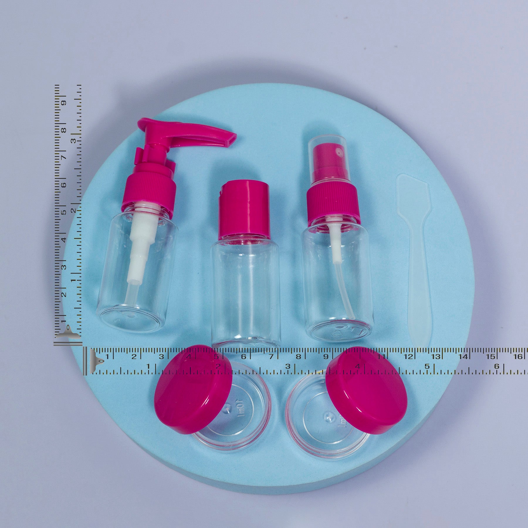 Travel-Friendly 6-Piece Refillable Toiletry Bottle Set – UBK3128