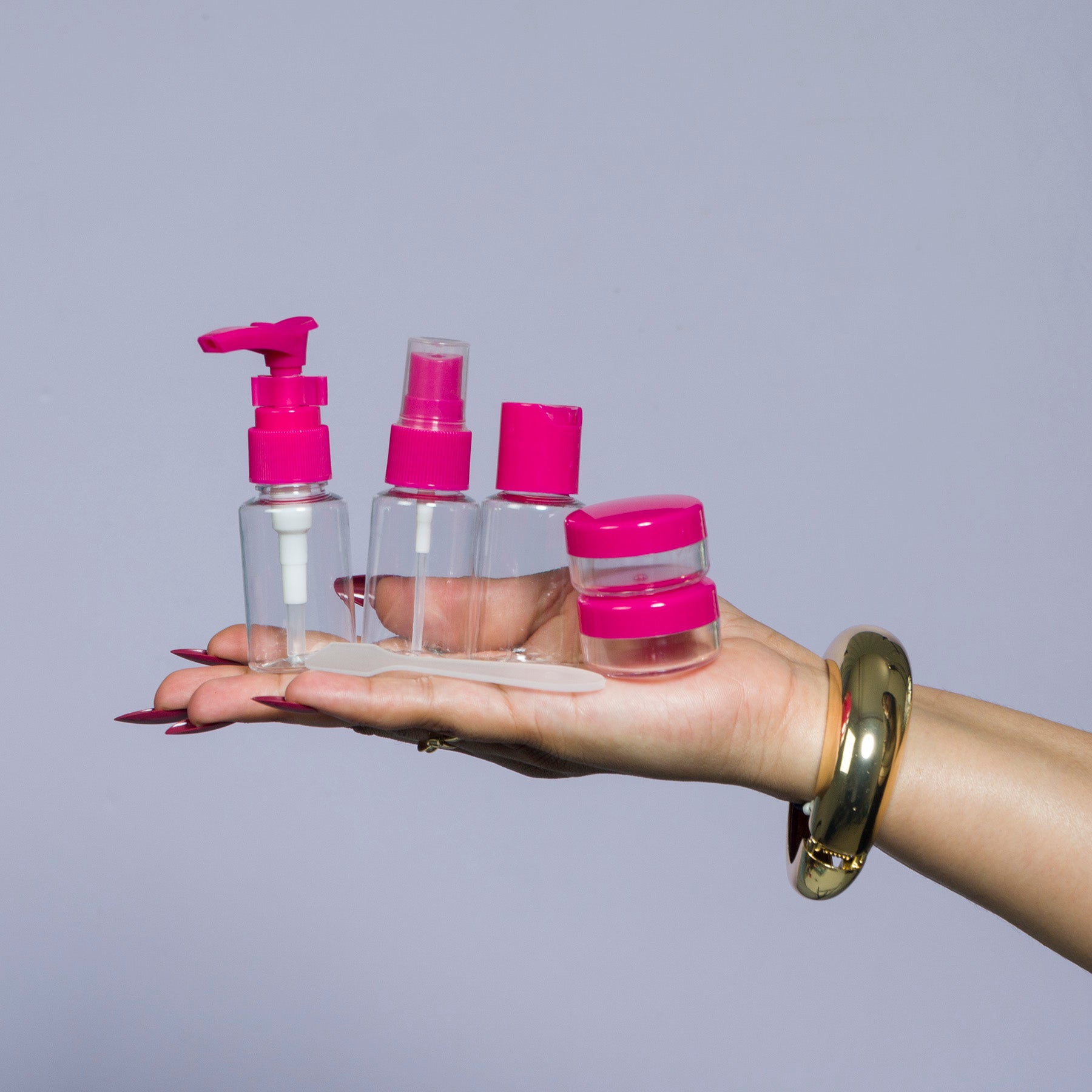 Travel-Friendly 6-Piece Refillable Toiletry Bottle Set – UBK3128