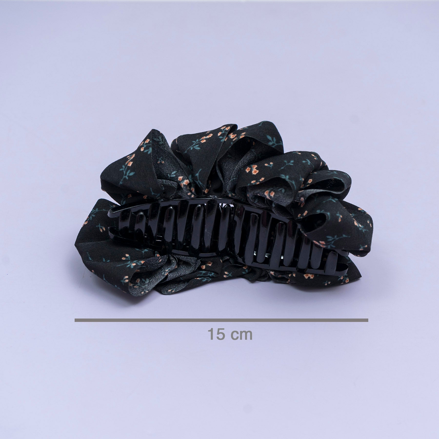 Floral Fabric Oversized Hair Claw – UBK3791