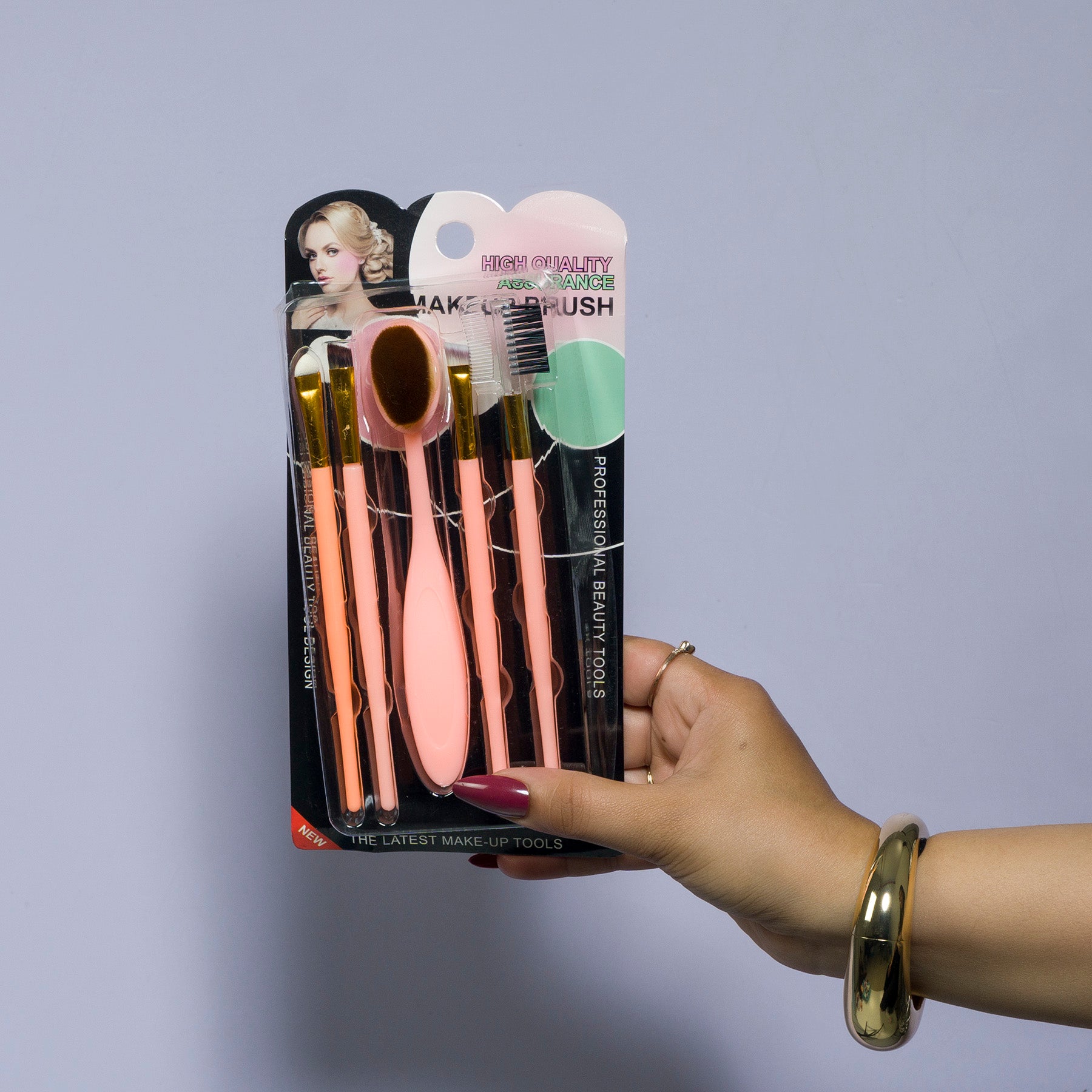5-in-1 Professional Makeup Brush Set – UBK3129