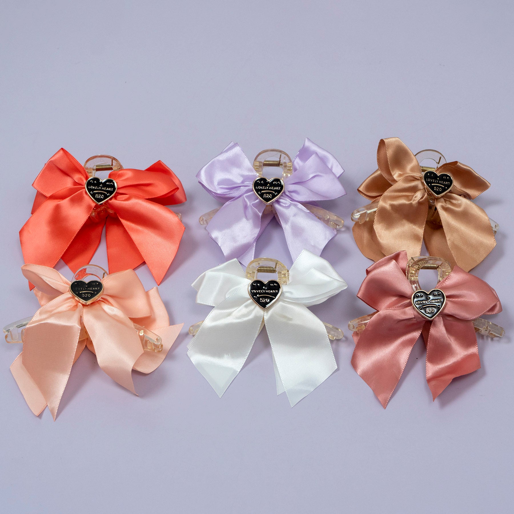 Elegant Satin Bow Hair Claw Clip – UBK3570